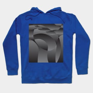 Black and white abstract image Hoodie